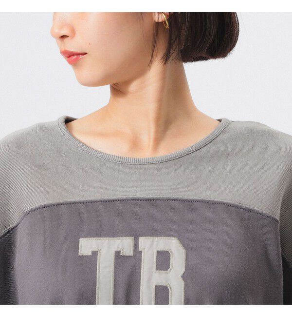 BEAMSBOY「ロゴ フットボール ロングスリーブ Tシャツ」|Tシャツ・カットソー|