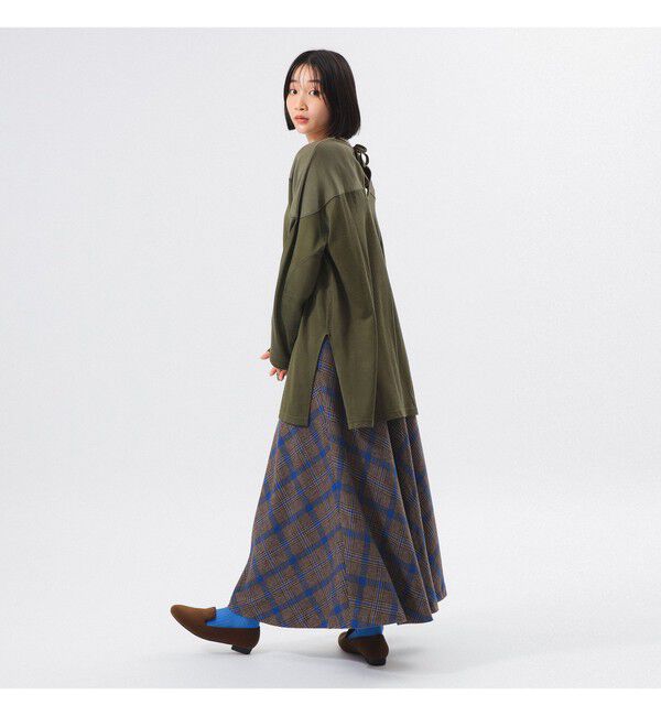 BEAMSBOY「ロゴ フットボール ロングスリーブ Tシャツ」|Tシャツ・カットソー|