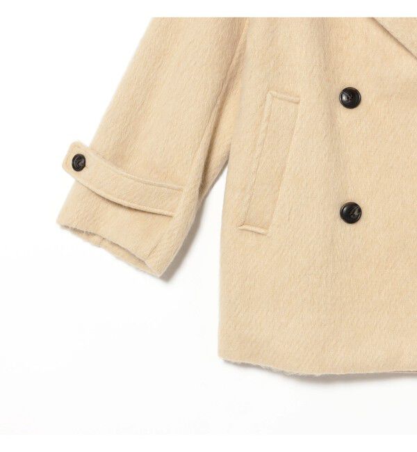 Ray BEAMS 「シャギー ダブル ハーフ コート」|その他|