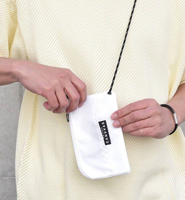 SHIPS any「【SHIPS any別注】MAISON CANVVAS: 【ユニセックス】 マルチ ポーチ◇」|ポーチ|