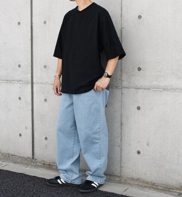 SHIPS any「SHIPS any: バックサイド / スリーブ プリーツ スケアスリーブ ワイド Tシャツ◇」|Tシャツ・カットソー|