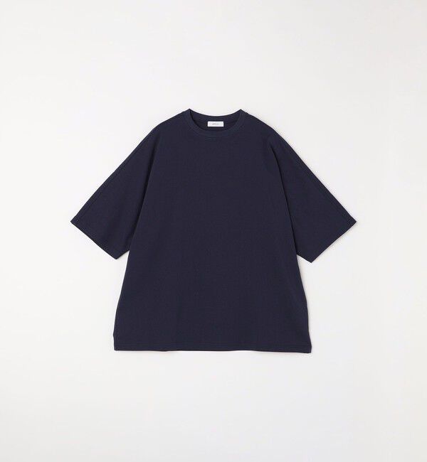 SHIPS any「SHIPS any: バックサイド / スリーブ プリーツ スケアスリーブ ワイド Tシャツ◇」|Tシャツ・カットソー|