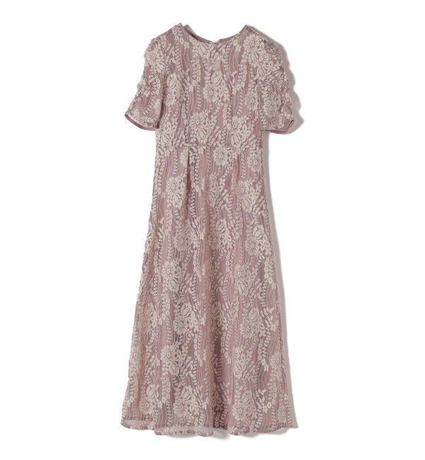 SHIPS for women「kaene:バックリボンレースワンピース 2（セレモニー対応可）」|ワンピース|