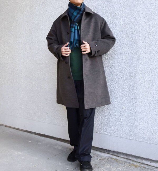 SHIPS any「SHIPS any: ウォーム メルトン ステンカラー コート◇」|ステンカラーコート|