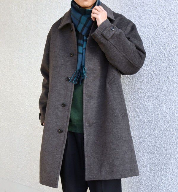 SHIPS any「SHIPS any: ウォーム メルトン ステンカラー コート◇」|ステンカラーコート|