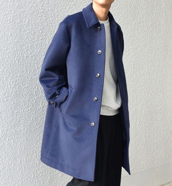 SHIPS any「SHIPS any: ウォーム メルトン ステンカラー コート◇」|ステンカラーコート|