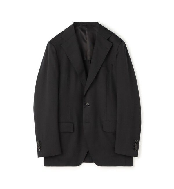 TOMORROWLAND MENS「ウールツイル シングルブレステッド2Bジャケット E.Zegna」|テーラードジャケット|19 ブラック