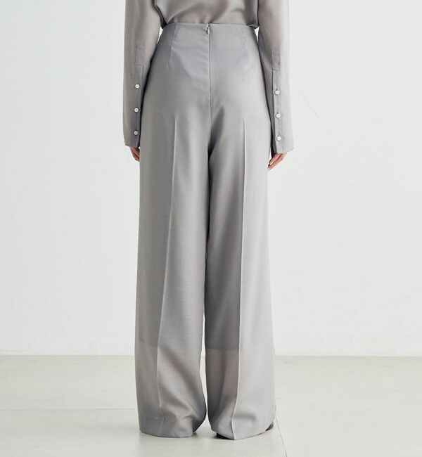 Edition「ウールビエラ ワイドスラックス」|スラックス|