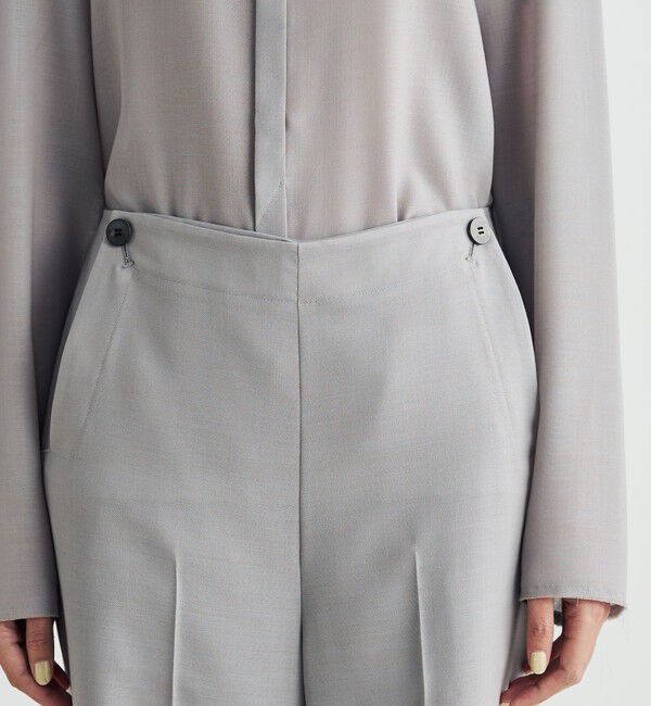 Edition「ウールビエラ ワイドスラックス」|スラックス|