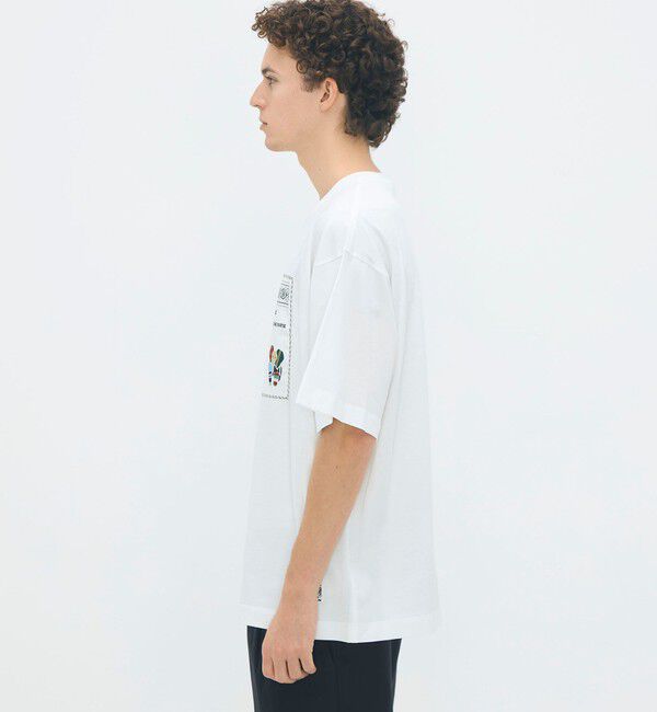 CABaN「CABaN スビンコットン MIX PATTERNED ELEPHANT Tシャツ」|Tシャツ・カットソー|