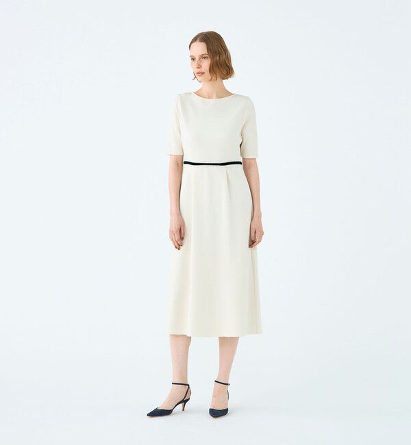 Ballsey「ミラノリブ ハイウエストワンピース」|ワンピース|