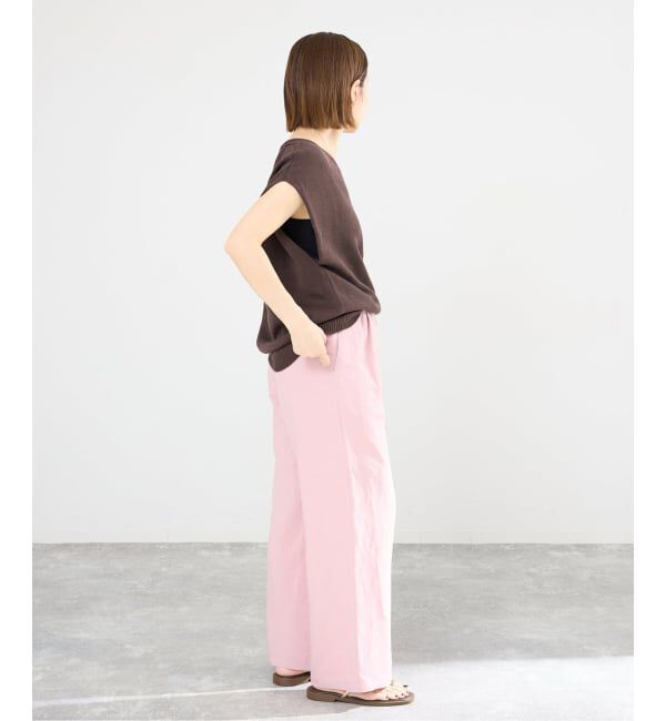 IENA「《追加2予約》コットンギマフレンチプルオーバー」|ニット・セーター|