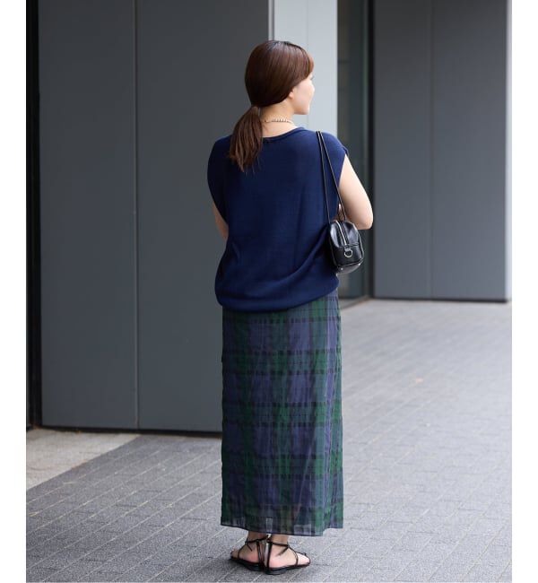 IENA「《追加2予約》コットンギマフレンチプルオーバー」|ニット・セーター|