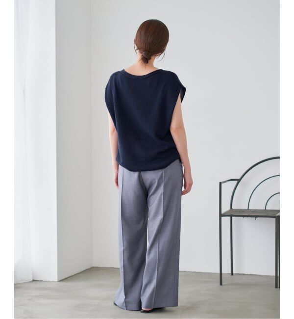 IENA「《追加2予約》コットンギマフレンチプルオーバー」|ニット・セーター|