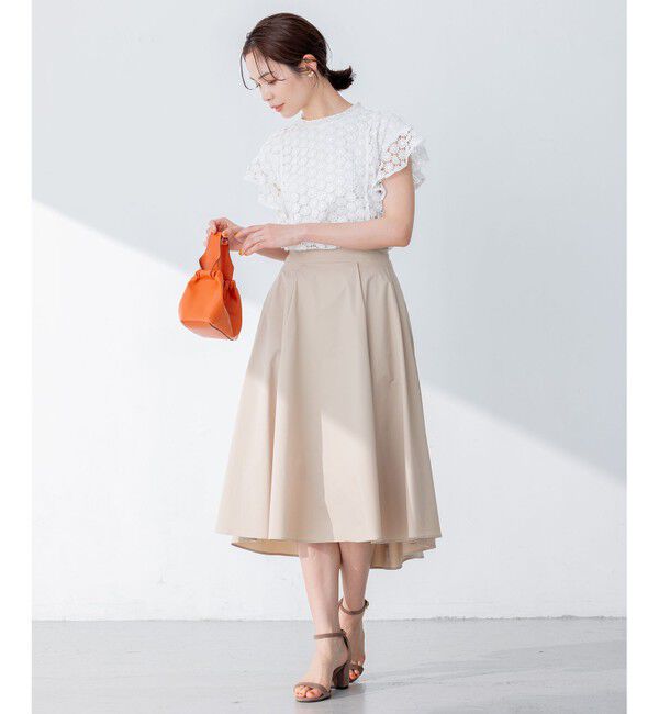 組曲「【速乾・撥水】ハイカウントタフタ スカート」|スカート|