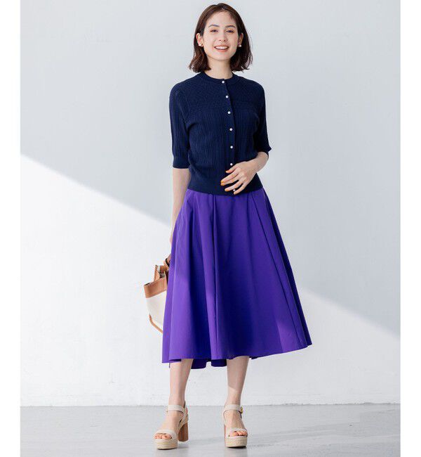 組曲「【速乾・撥水】ハイカウントタフタ スカート」|スカート|