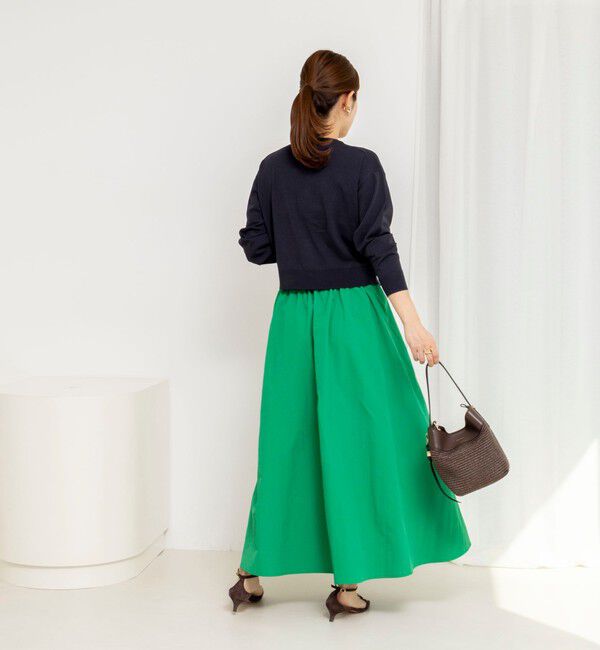 NOLLEY'S「《手洗い可能》ランダムビジューカーディガン」|カーディガン|