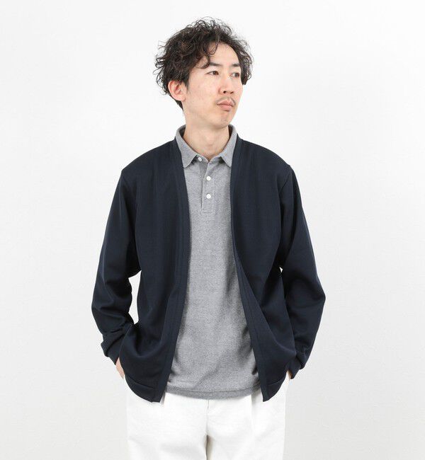 NOLLEY'S goodman「針抜きジャージ ボタンレスカーディガン 26SS」|カーディガン|