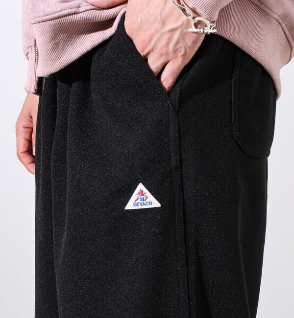 GLOSTER「【GEVACO/ゲバコ】ウールライクイージーパンツ」|チノ|