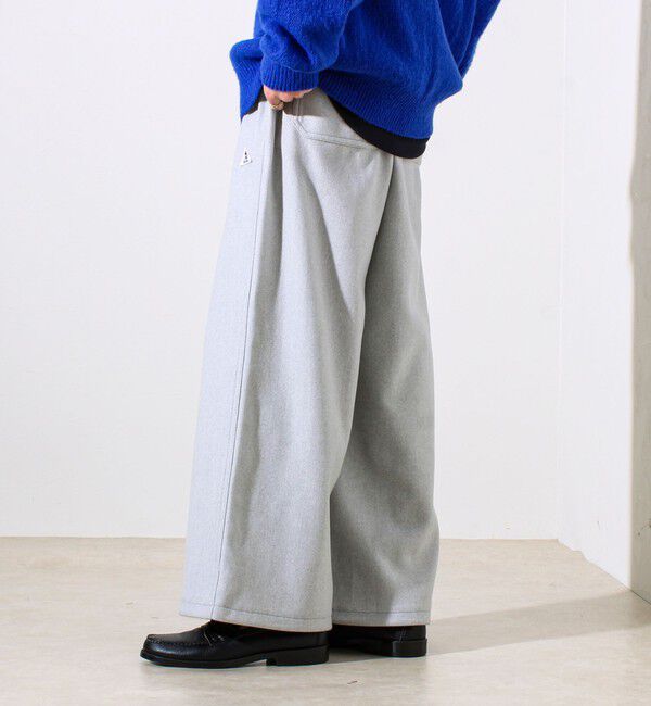GLOSTER「【GEVACO/ゲバコ】ウールライクイージーパンツ」|チノ|