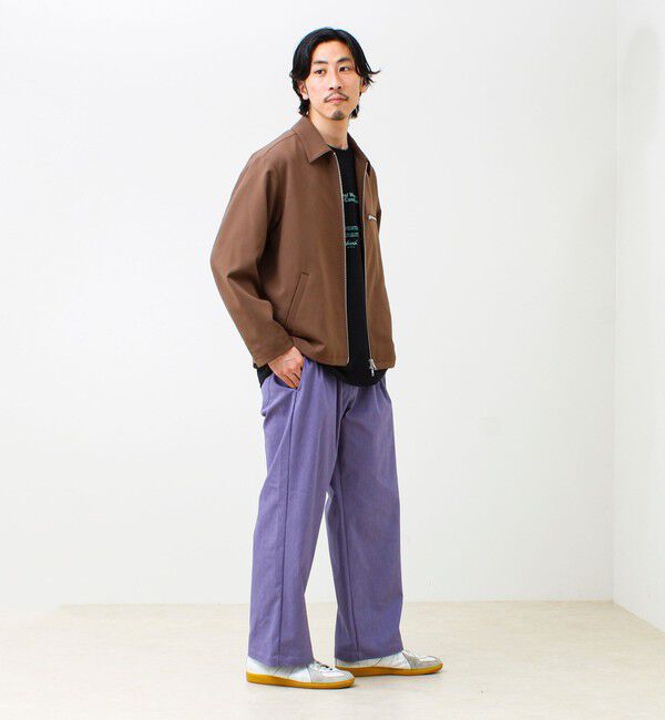 GLOSTER「【色で選べる/ユニセックス対応】GOODNESS イージーパンツ」|チノ|