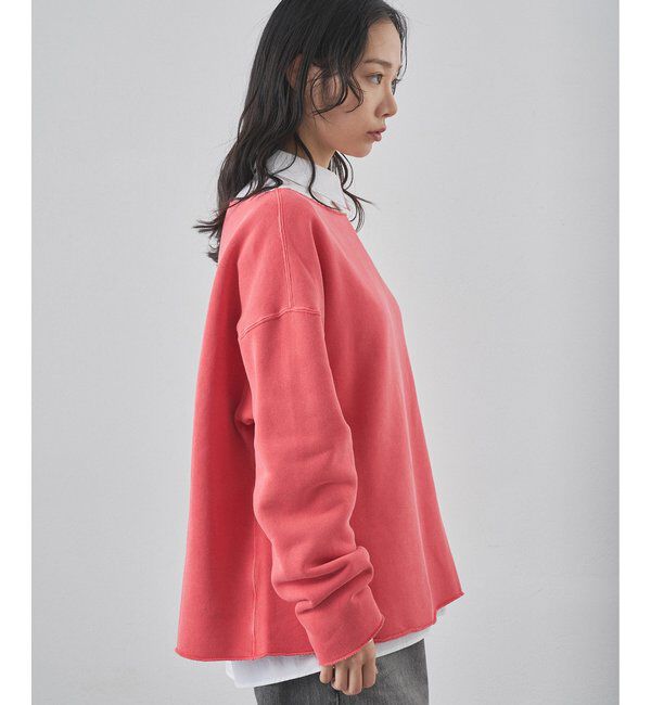  「【インフルエンサーコラボ】ピグメントスウェットプルオーバー」|Tシャツ・カットソー|