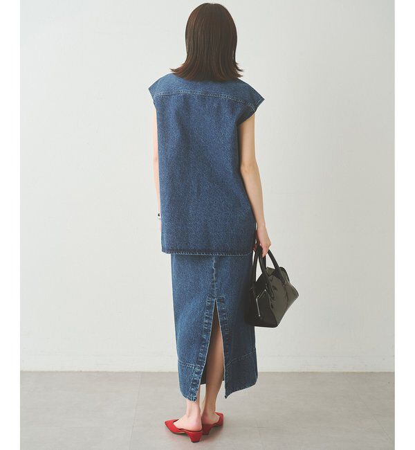  「デニムタイトスカート」|スカート|