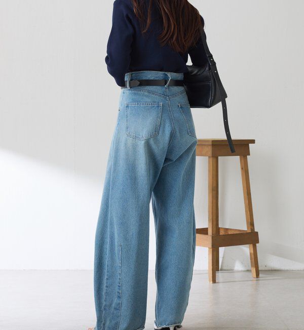  「【累計販売2.４万本】ブルージュデニム」|デニム|