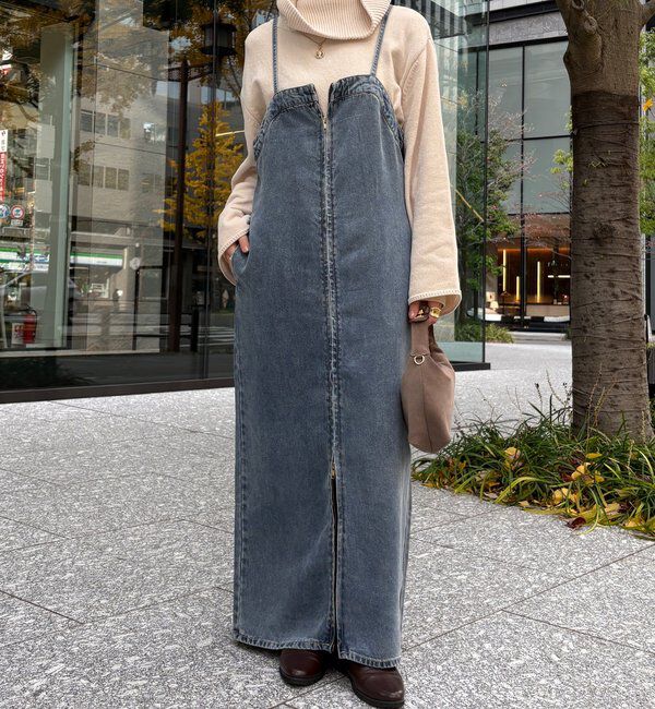  「リヨセルデニムジャンスカ」|ワンピース|