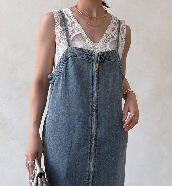  「リヨセルデニムジャンスカ」|ワンピース|