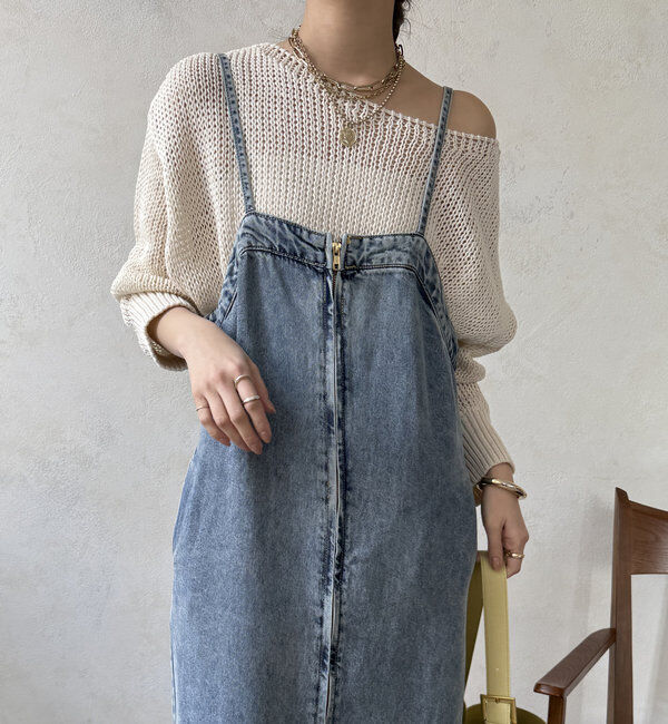  「リヨセルデニムジャンスカ」|ワンピース|