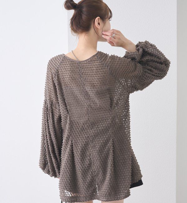  「【@akane__11.1企画】フリンジシェイプチュニック」|シャツ・ブラウス|