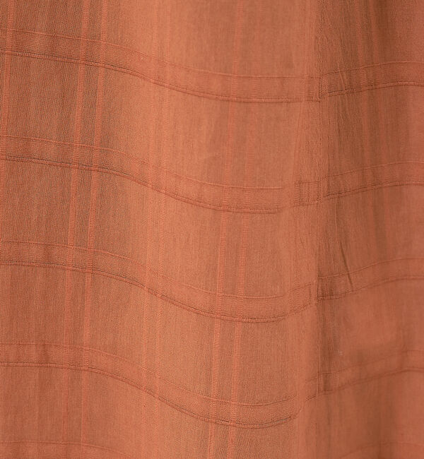 collex「＜手洗い可＞チェック織柄ガウンワンピース」|ワンピース|