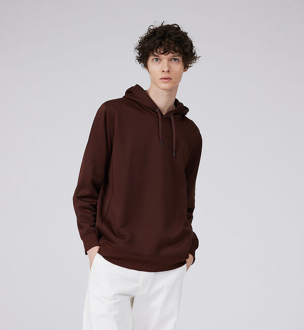 ABAHOUSE「エレガント スウェットパーカー」|パーカー|テラコッタ