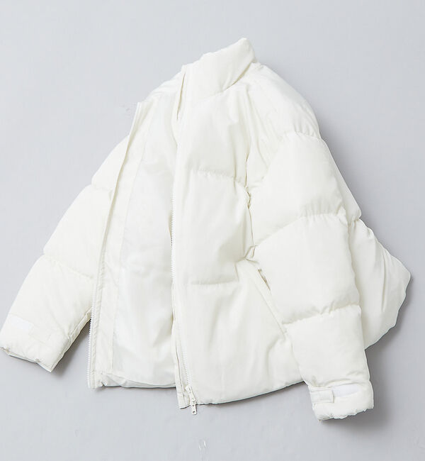 ABAHOUSE「【AH ABAHOUSE】ボリュームパデッド ブルゾン」|ブルゾン・スタジャン|オフホワイト