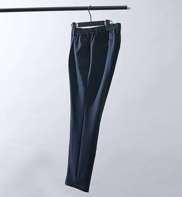 ABAHOUSE「【セットアップ対応】デニムライク ワンタック イージースラックス / 2WAYス」|スラックス|