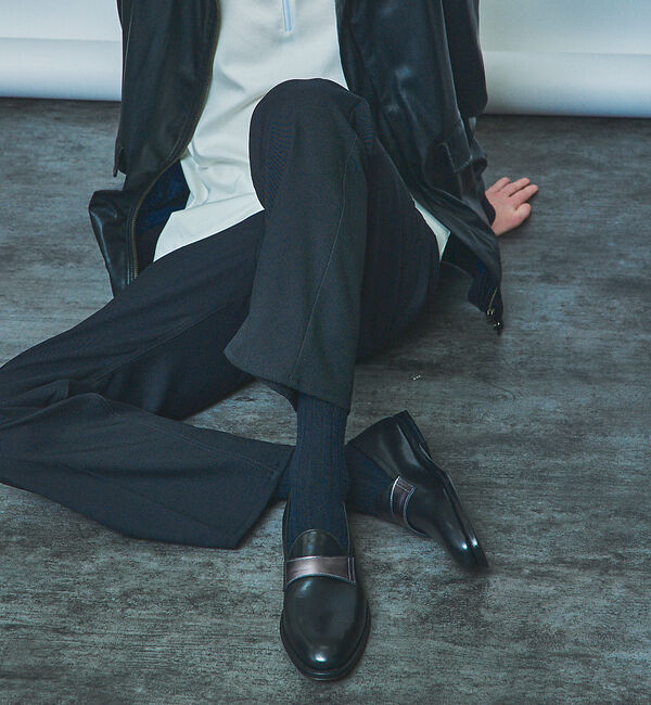 alfredoBANNISTER「【グッドイヤーウェルト製法】エレガント サドル オペラ シューズ/ローファー」|ローファー|