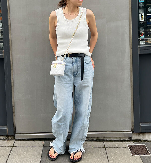 Rouge vif「リブタンク」|ニット・セーター|