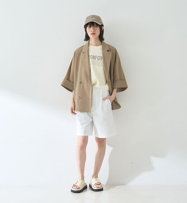 Rouge vif「ピグメントダイカジュアルロゴBIG Tシャツ」|Tシャツ・カットソー|