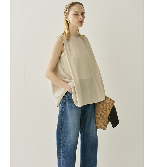 Rouge vif「前後2WAYノースリパールブラウス」|シャツ・ブラウス|