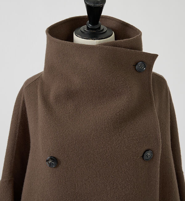 Rouge vif「【2サイズ展開】ウール混変形リバーコート」|その他|