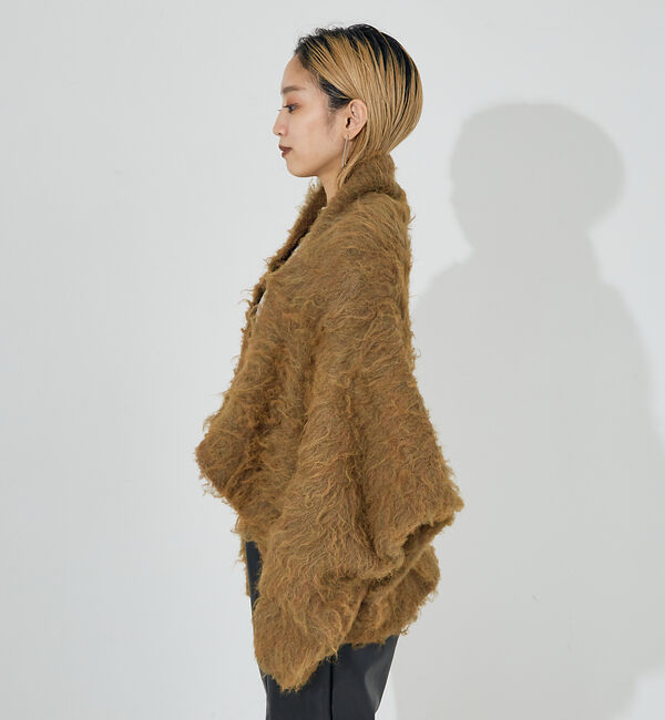 NOMINE「イエティ2WAYニットブルゾン」|カーディガン|