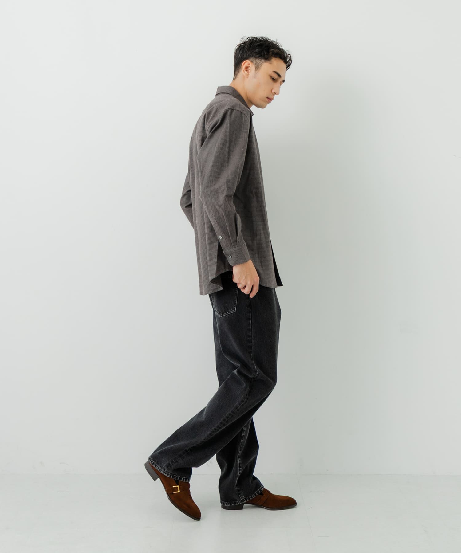 URBAN RESEARCH「『UR TECH』Brushed Cotton Shirts」|シャツ・ブラウス|