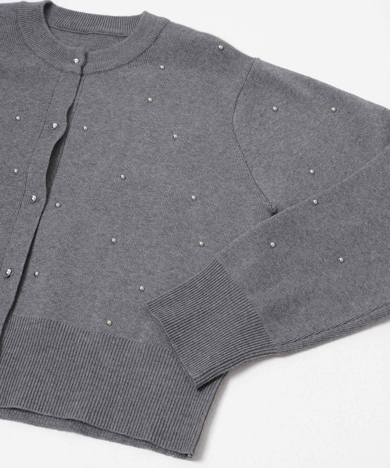 SENSE OF PLACE by URBAN RESEARCH「『洗濯可』ボールビーズカーディガン」|カーディガン|