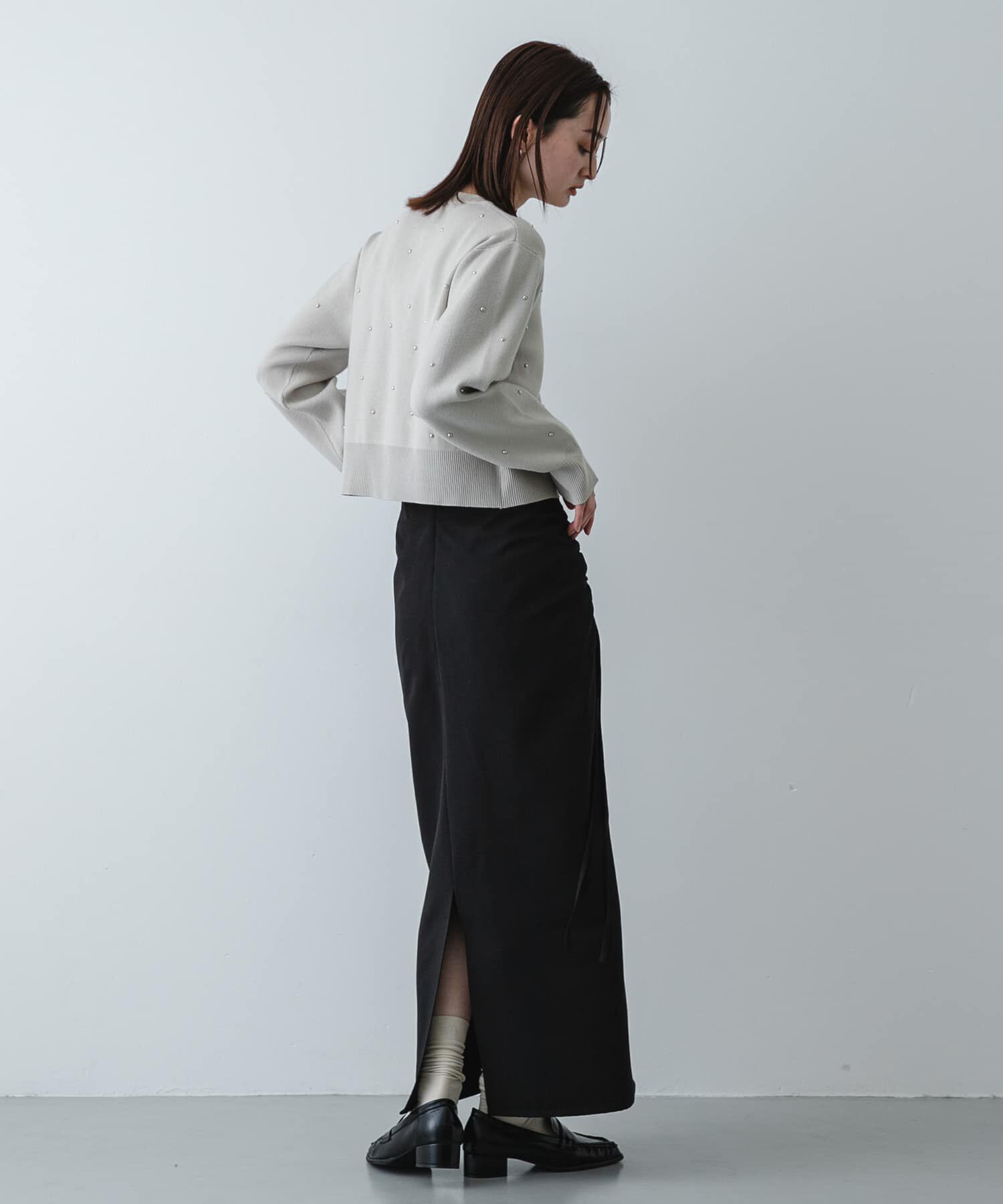 SENSE OF PLACE by URBAN RESEARCH「『洗濯可』ボールビーズカーディガン」|カーディガン|