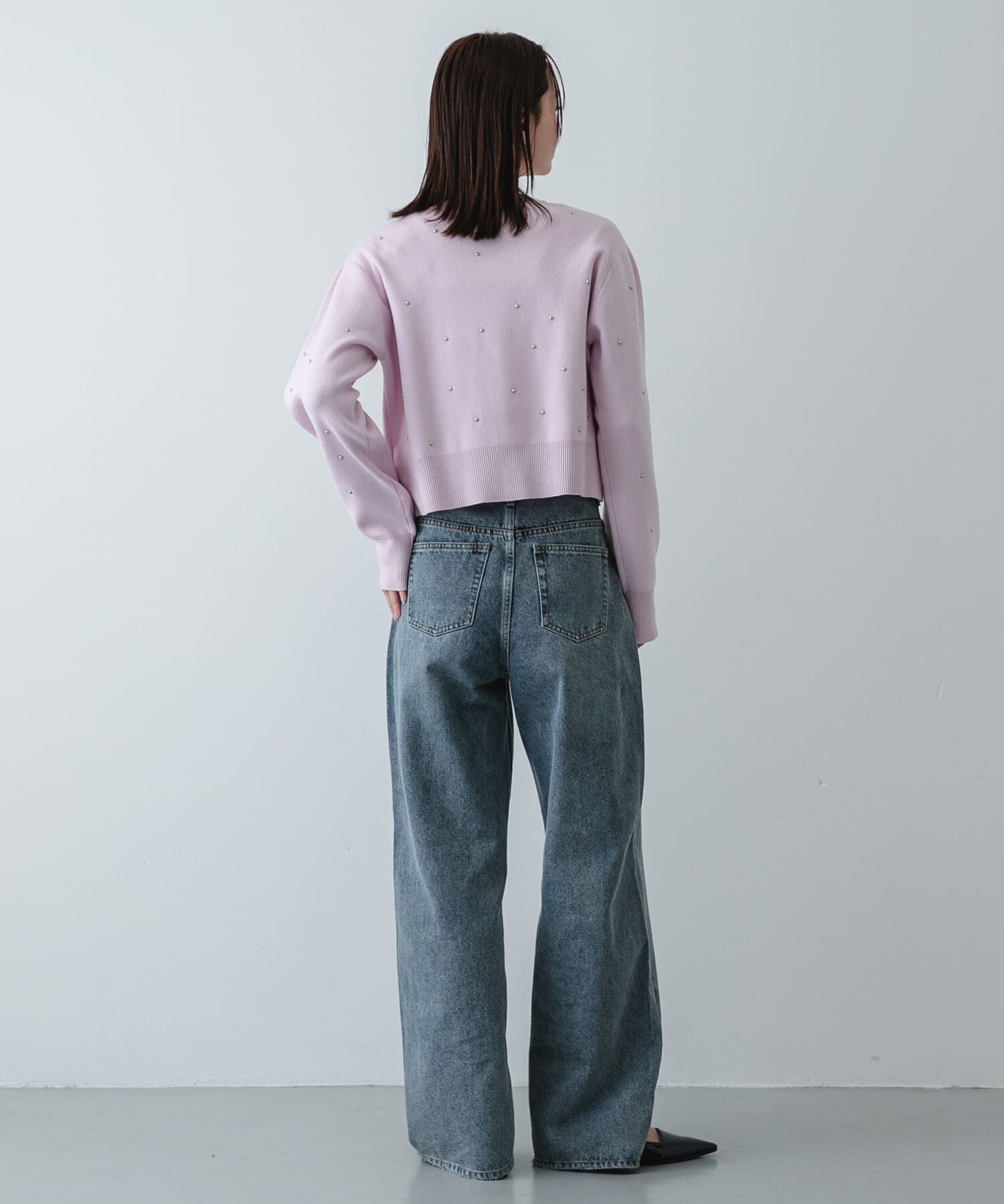 SENSE OF PLACE by URBAN RESEARCH「『洗濯可』ボールビーズカーディガン」|カーディガン|