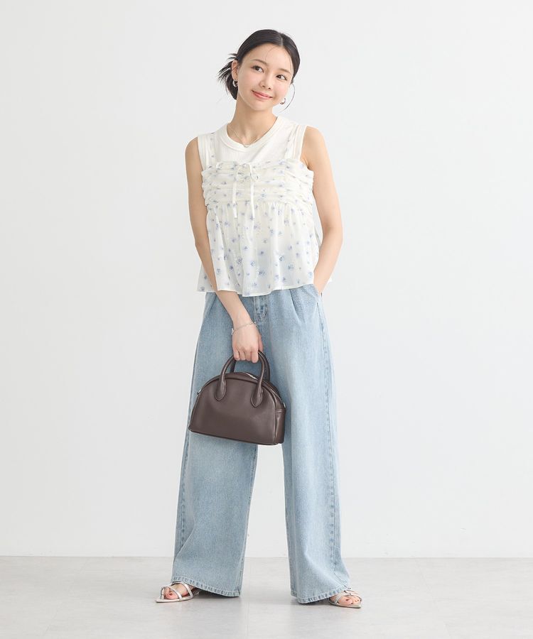 earth music&ecology「リブタンクトップ」|インナー|