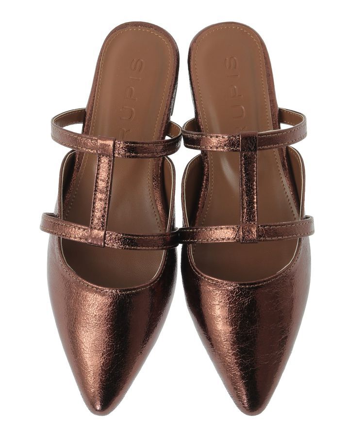 armonia「RUPIS.ポインテッドTストラップミュール」|サンダル|