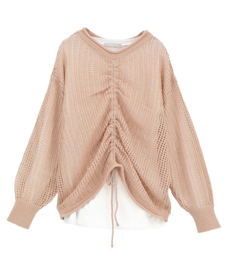 armonia「SET2点2wayシャーリングニット+インナー」|ニット・セーター|