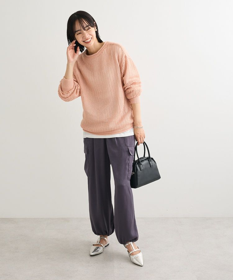 armonia「SET2点2wayシャーリングニット+インナー」|ニット・セーター|